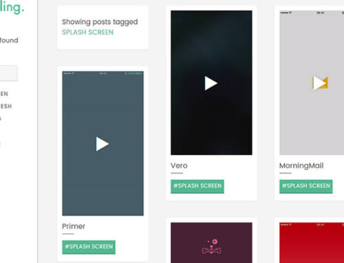 Mobile UI animations found in the wild